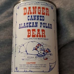 DANGER Canned Alaskan Polar Bear